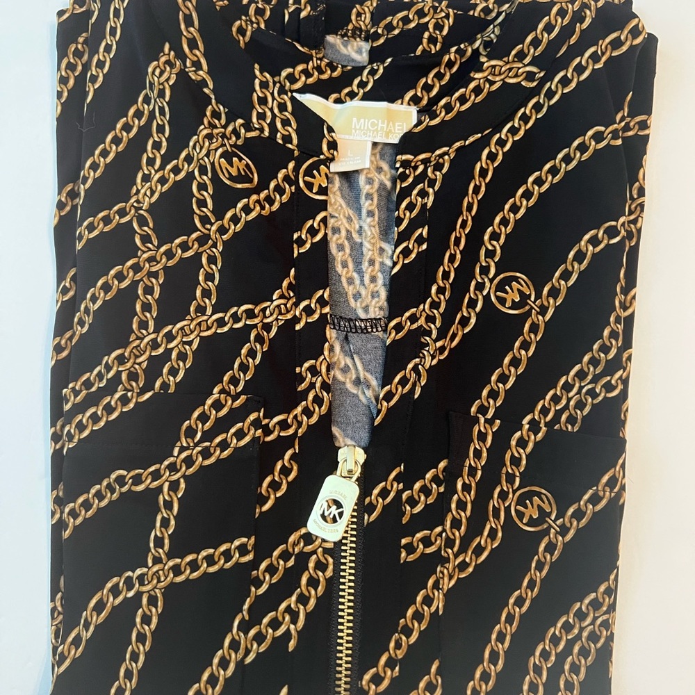 MICHAEL KORS TOP Black and Gold